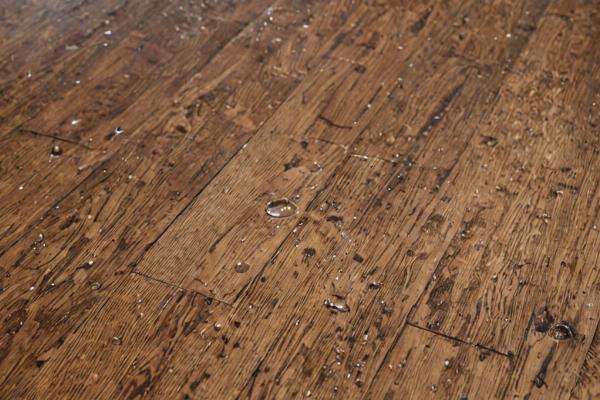 Hardwood floor restoration before and after comparison