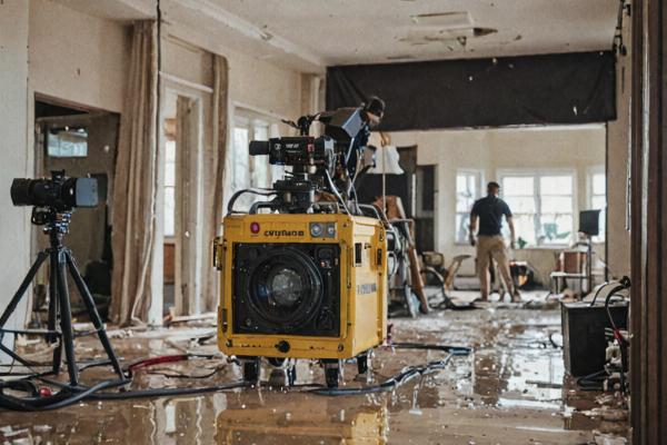 Water damage floor restoration
